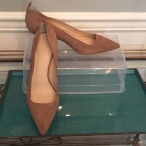 NWOB Everlane The Editor Heel in Taupe - Sz 10